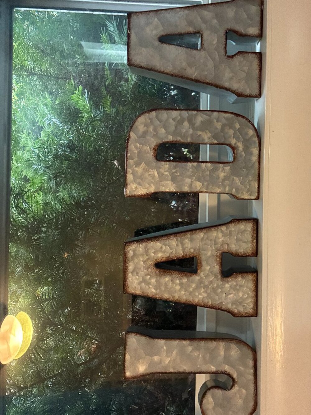 Decor Tin Letters - JADA